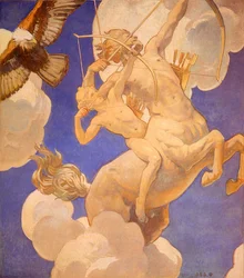 Chirone e Achille